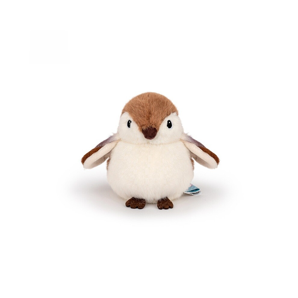 (Sparrow) Plush Animal Toy Sparrow Owl Mountain Chick Parakeet Gift Room For Childrens