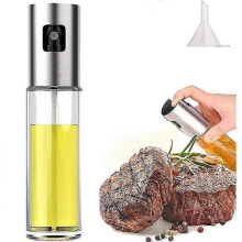 Oil Sprayer Mister for Cooking Olive Oil Spritzer for Air Fryer Vinegar Vegetable Oil Dispenser Portable Mini Kitchen Gadgets