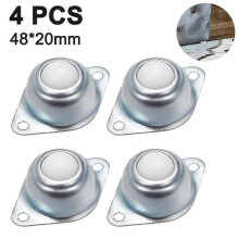 Small Ball Casters Heavy Duty Conveyor Roller 4pcs Ball Casters Nylon Ball Transfer Furniture Machinery And Luggage Sliding