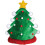 1-Pack Plush Christmas Tree Hats 1