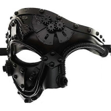 Metal Cyborg Venetian Mask, Masquerade Mask for Halloween Costume Party/Phantom Of The Opera