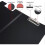 3 Pack Clipboard with Cover, Clipboard Folder A4 Foldover Clipboards Plastic Clip Boards 3