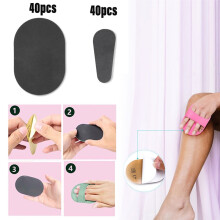 80pcs Pads Refill For Hair Remover Buffer For Leg Bikini Facial Armpit Hair