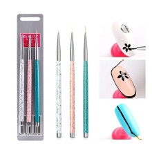 Nail Brush Set Manicure Uv Gel Brush Pen Transparent Acrylic Nail Art Painting Drawing Brush Phototherapy Tools D