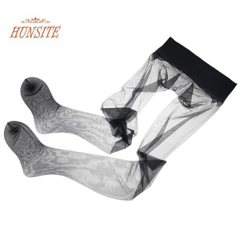 (black) Tights Transparent Stocking Women Seamless Pantyhose Ultra-thin Nylon Tights Solid Color Smooth Sheer To Toe Stockings Female Low Waist Tights