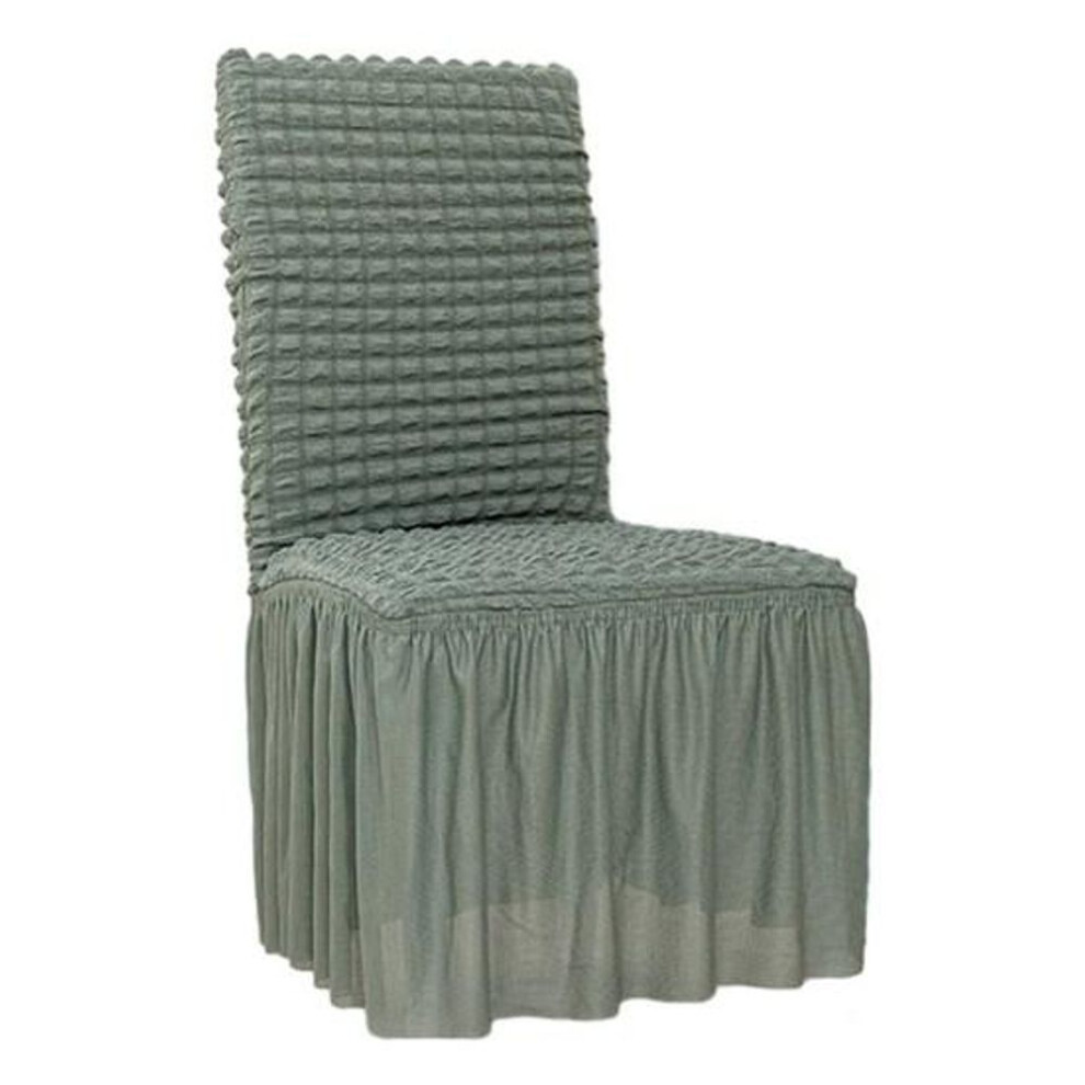 (green) Yousheng Chair Cover Wear Resistant Super Soft Non-Fading Solid Color Banquet Chair Slipcover Stretch Wedding Chair Protector