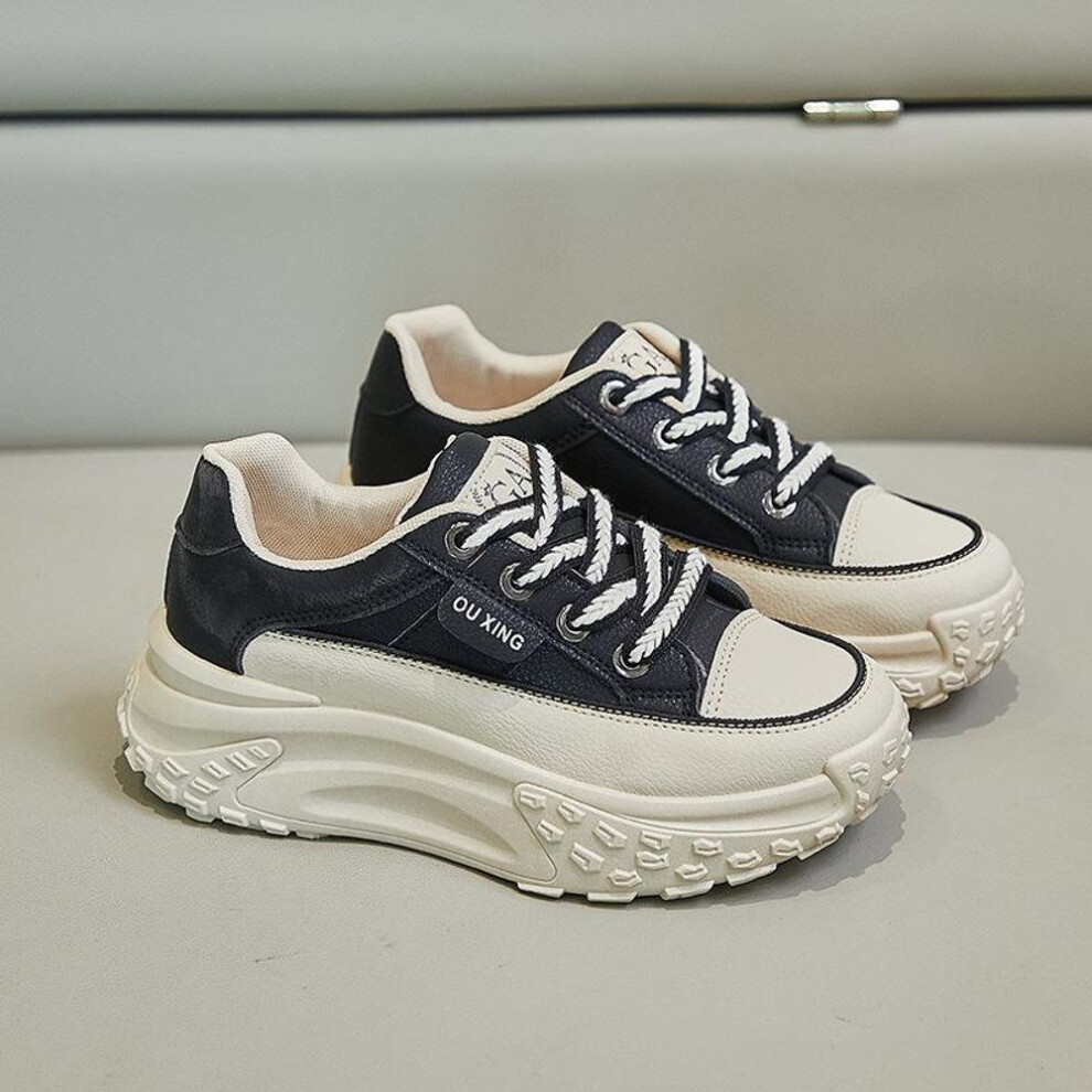 (black, 38) FASHION SHOES Mens Breathable Athletic Sneakers Sport Running Shoes Outdoor Women's Tennis Gym Trainer