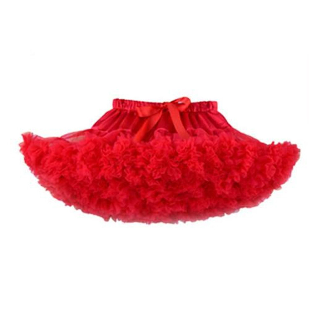 (red, 8-10years) Kids Girls Tulle Skirt Baby Girl Clothes Tutu Pettiskirt Skirt Fashion Girl Clothes Princess Skirts Skirt For Girls Clothing