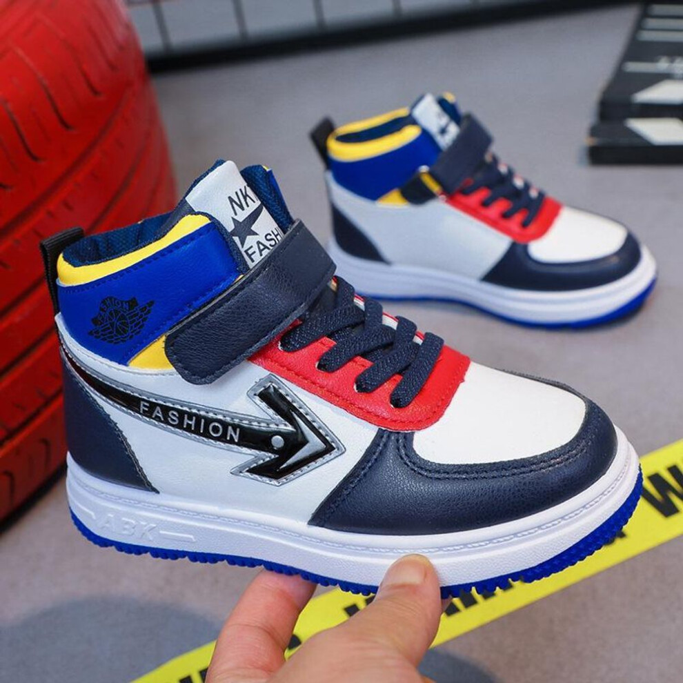 (blue, 32) Children  High Top Sports Sneakers Baby Girls Toddlers Boys Fashion Kids  Casual Shoes Outdoor Running Shoes