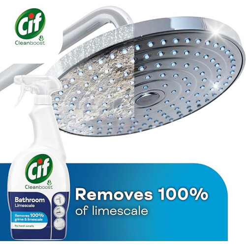 Cif Cif Cleanboost Bathroom Spray 700 ml 2