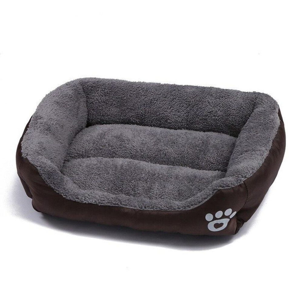 (coffee, M(54x42cm)) Pet Large Dog Beds Soft Warm Cat Bed Cushion Waterproof Bottom Small Dog Bed Chihuahua Husky Pet Beds