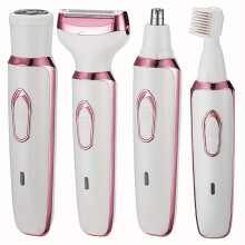 Set -Set Für Frauen -Elektroravere- USB Wiederaufladbar, Schmerzloser Rasierer Für Gesicht, Nase, Beine Und Bikini, Kompakt Und Tragbar