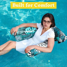Chaise Salon De Piscine Gonflable, Léger Et Portable Pour Les Adultes, Cadeau De Vacances Parfait, Piscine Et Remplacement Du Spa