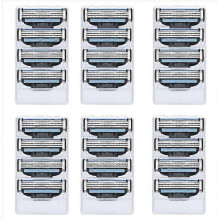 24pcs 3-layer Razor Blades Compatible Gillette Mach Manual Razor Razor Blades compatible Men