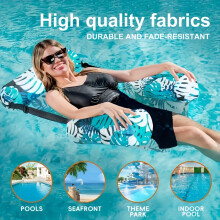 Frapages D'eau Gonflable En PVC En PVC À Usage Lourd Et Résistant Aux Fonds Pour Les Adultes Et Salon Flottants Et Salon Piscine