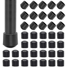 40Pcs 14mm Round Non-Slip Floor Protector Pads Furniture Leg Covers End Cap Cover for Table/Chair