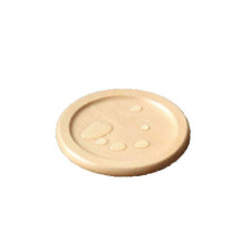 Style Wooden Coaster Set Black Walnut Solid Wood Round Placemat Heat Insulation Pad 6 Pieces Boxed Base Holder Engraving