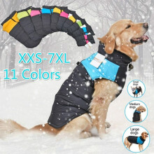 (purple, 7XL(40-50Kg)) Pet Dog Clothes Winter Autumn Waterproof Puppy Vest Clothing for Dog Jacket for Dog Chihuahua Clothing Pet Clothes Dog Outfit