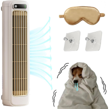 Cooling Ace, Ar-condicionado Outfany Cooling Ace, Ar-condicionado portátil Relaxix Cooling Ace, Silencioso, recarregável com 3 velocidades