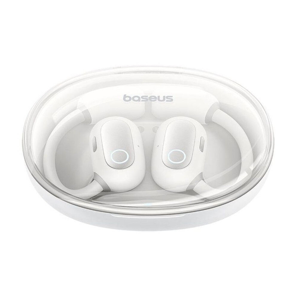 (White) Baseus Eli Sport 1 Open Ear Bluetooth Headphones White 6932172648268