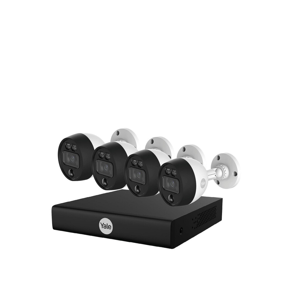 Yale 4 Camera Smart Motion CCTV Kit - YSV-4CSMD-8CK
