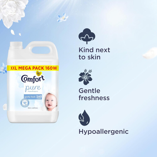 Comfort Comfort Pure Sensitive Fabric Conditioner 4.8L 160 Washes 1