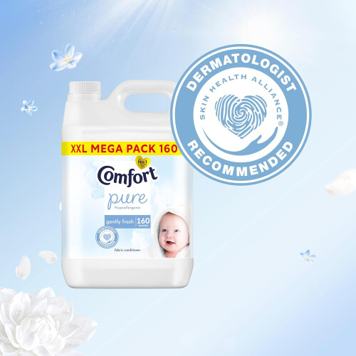 Comfort Comfort Pure Sensitive Fabric Conditioner 4.8L 160 Washes 2