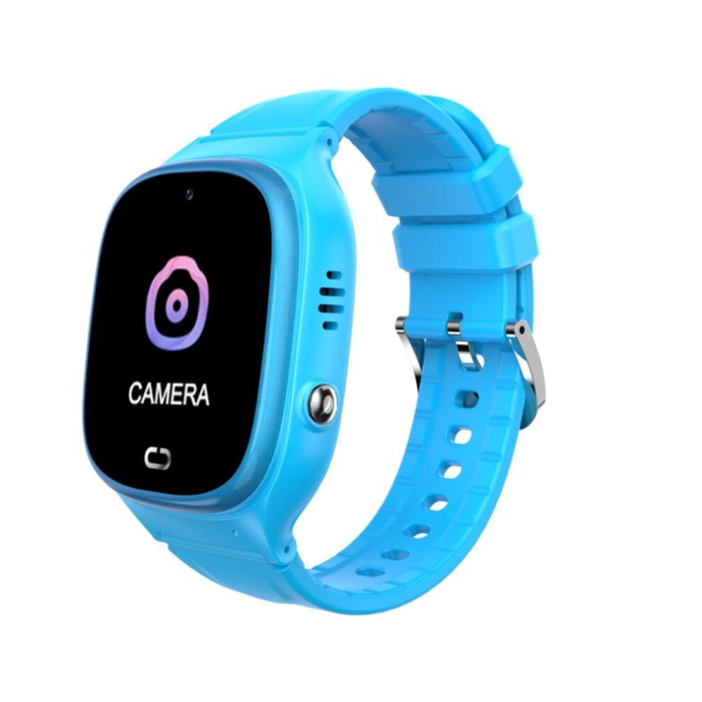 (blue) Children&apos;s Smart Watch With SOS Callback Phone Watch Smartwatch For Kids 2G Sim Card Camera IP67 Waterproof Kids Smart Watch