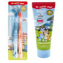 Bluey Children's Toothbrush & Toothpaste 75ml Complete Set Orel Care