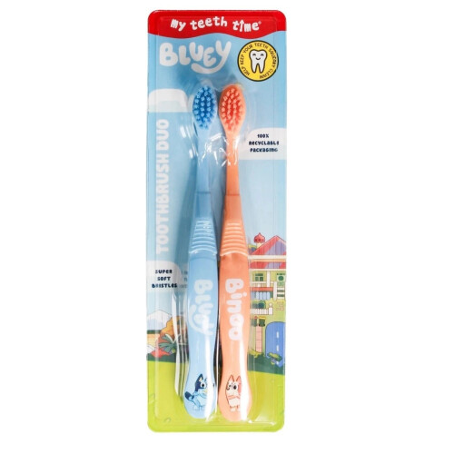 Bluey Bluey Children's Toothbrush & Toothpaste 75ml Complete Set Orel Care 2