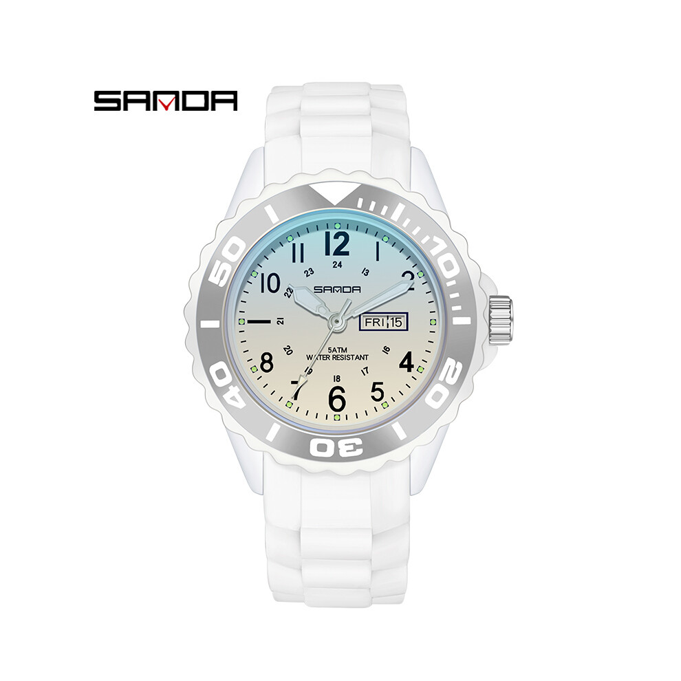 (FEMMES 1) SANDA 1053 9005 Montres de couple pour hommes et femmes Montres-bracelets à quartz Affaires