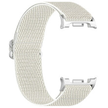Elastic Nylon Watch Strap for Samsung Galaxy Watch8 40mm/44mm/Classic (Starlight)
