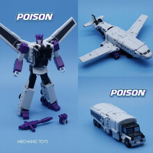 (No Retail Box)MFT Transformation Mechanic Toy MS-27 MS27 POISON Octane Action Figure Robot Model Toys