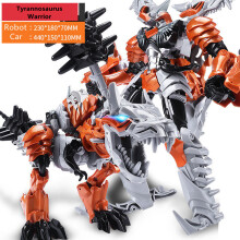 (Stijl C) Dinosaurus Transformeerbare Speelgoed PVC Anime Vervormbare Robot Auto Actiefiguren Collectie