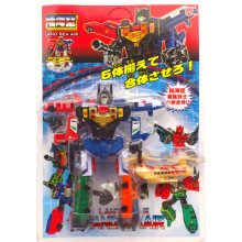 (I) Transformations Robot Modèle Voltron Véhicule Force Figurines d'action Jouet Collection Megazord