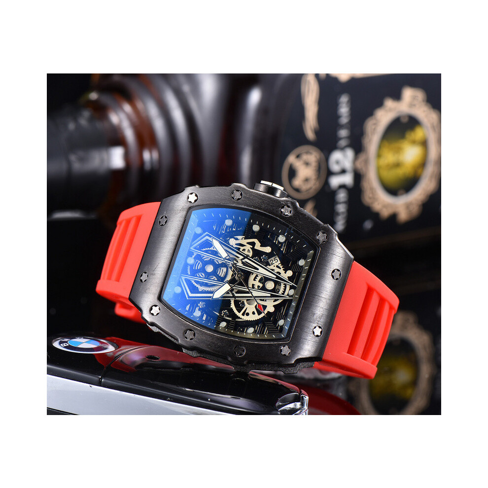 (3) Montre automatique de luxe pour femme de marque AAA de qualité supérieure RM, mouvement sportif