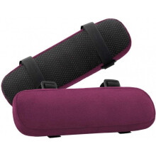(purple, One Size) Armrest Cushion Chair Arm Cover Memory Foam Non-Slip Elbow Support Pillow
