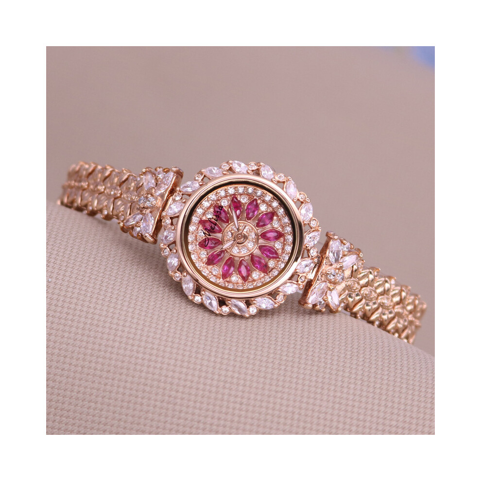 (28 mm) SOLDES !! Montre Melissa Crystal pour homme et femme à prix réduit, montre de luxe avec strass