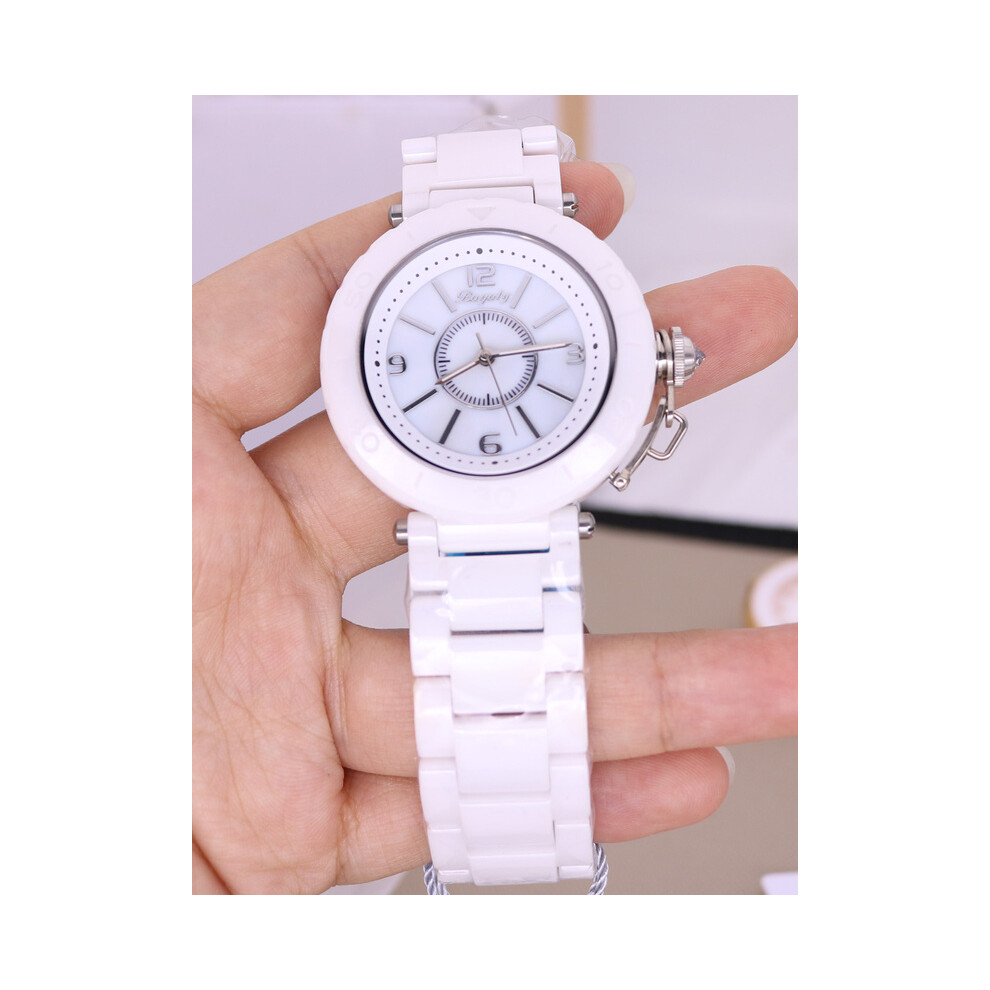 (40 mm en céramique) SOLDES !! Montre Melissa Crystal pour homme et femme à prix réduit, montre de luxe