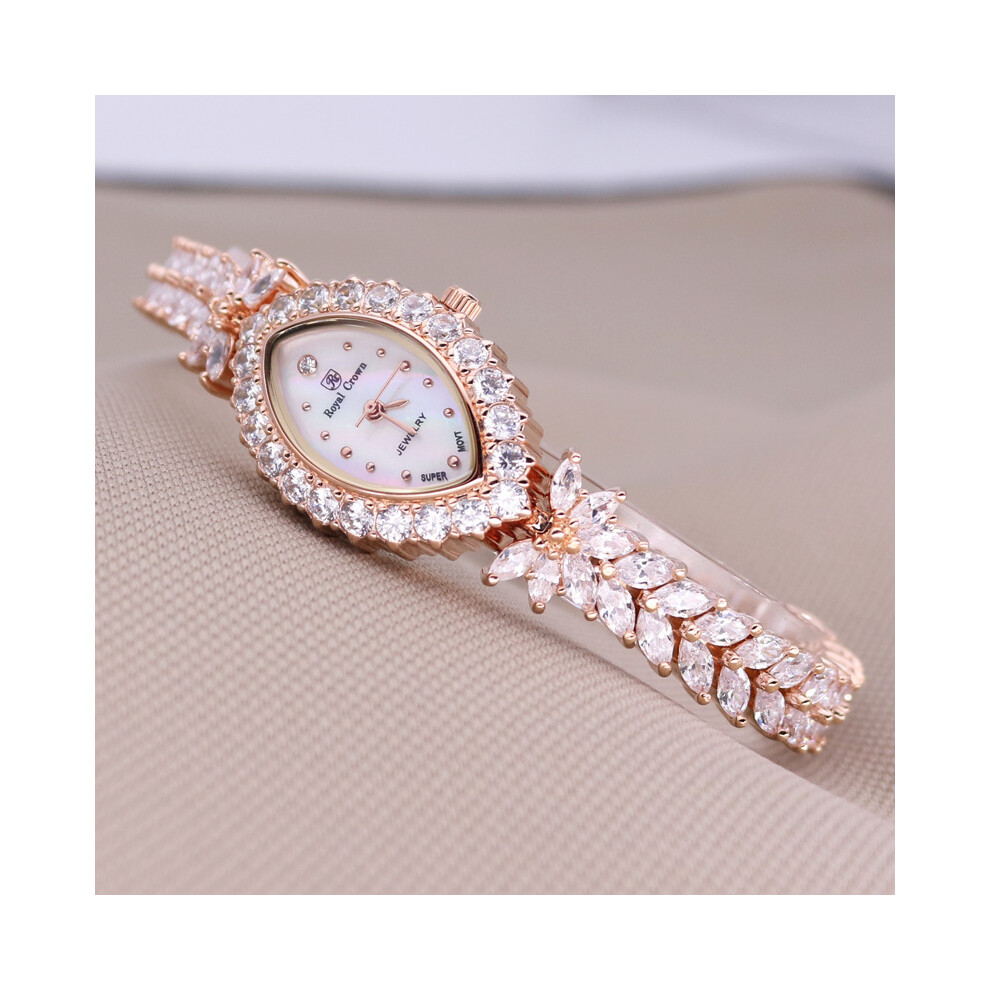 (RC 22 33 mm) SOLDES !! Montre Melissa Crystal pour homme et femme, montre de luxe avec strass, pour