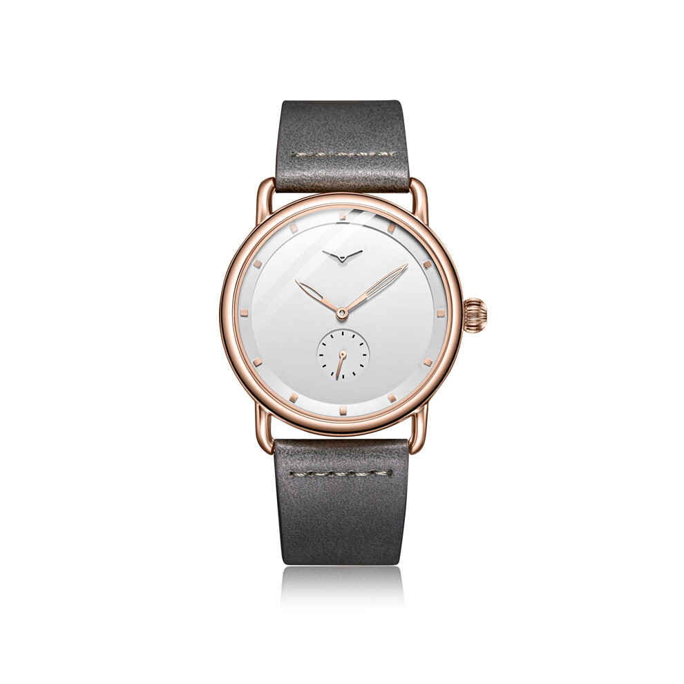 (rose blanc) Nouvelle marque haut de gamme mode décontractée simple hommes montre-bracelet homme sport