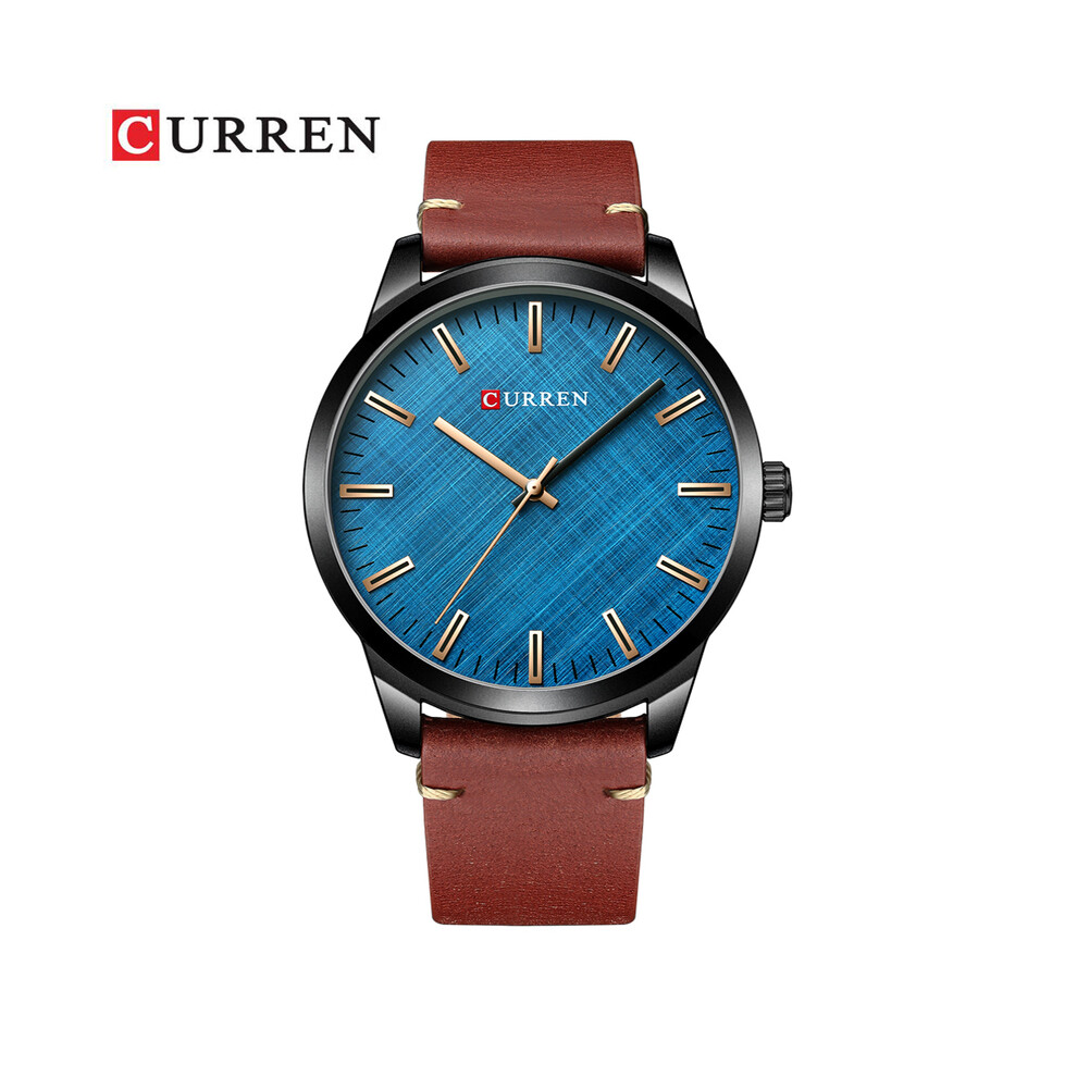 (BE)Montres Montre de sport Homme Étanche Quartz Horloge Homme Montre en cuir Homme Militaire Mode Marque