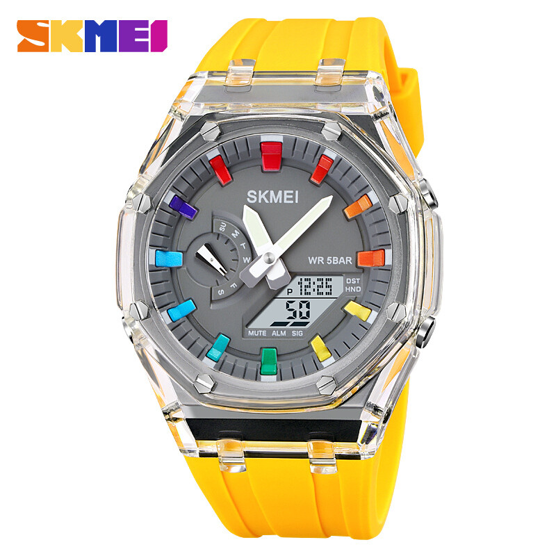Montre Numérique Homme Sport – Quartz Résistante Aux Chocs, Étanche 50 M, Vision Nocturne LED