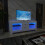 Dripex 130cm LED TV Unit with Drawer and Shelves 2