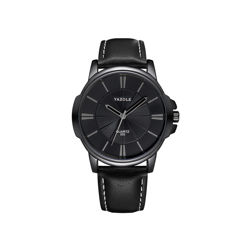 (noir 3) Relogio Masculino Montre Homme Hommes Top Marque Montres Homme Luxe Pour Hommes Affaires Quartz