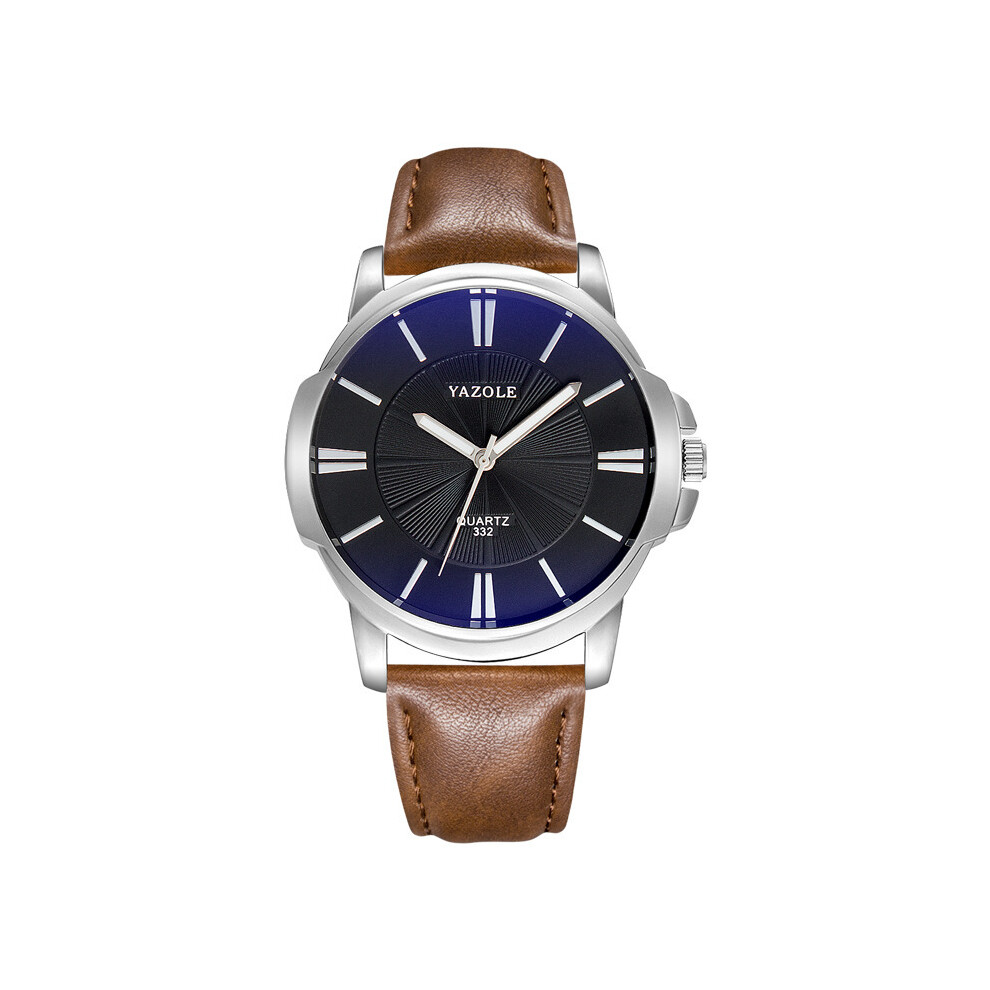 (marron 1) Relogio Masculino Montre Homme Homme Top Marque Montres Homme Luxe Pour Homme Affaires Quartz