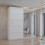 MN Furniture Sliding Doors Mirrored Wardrobes Shelves White 150cm 1