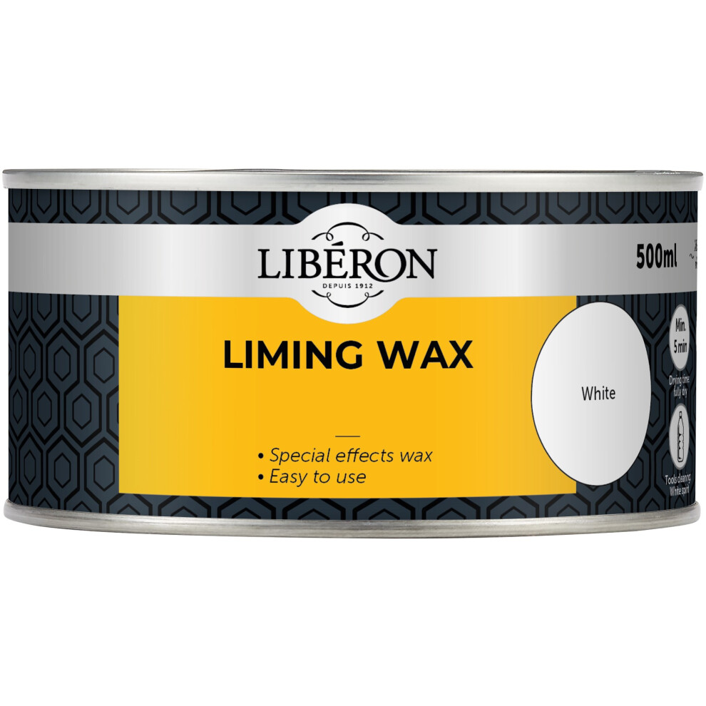 Liberon Lw500 500Ml Liming Wax 3282390042434