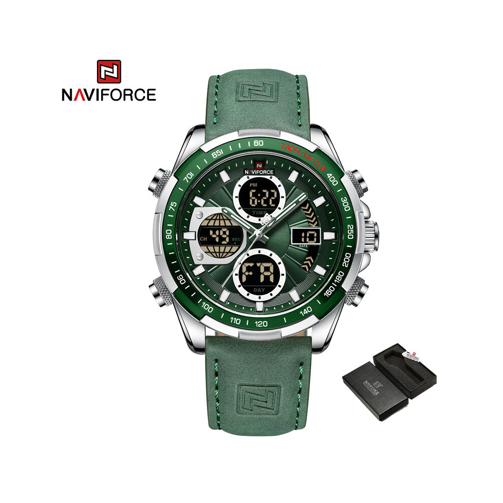 (Avec Box7) Nouvelles montres pour hommes en cuir pour hommes montre de sport militaire étanche montre-bracelet