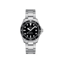 (Schwarz) Certina Mann Uhren Top-Marke Luxus wasserdicht Ultra Datum Uhr männlich Stahlband Casual Quarz